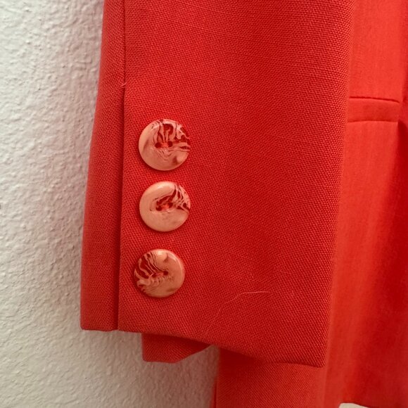 Jaclyn Smith  Linen Blend Blazer  | Size 14 - Picture 4 of 7